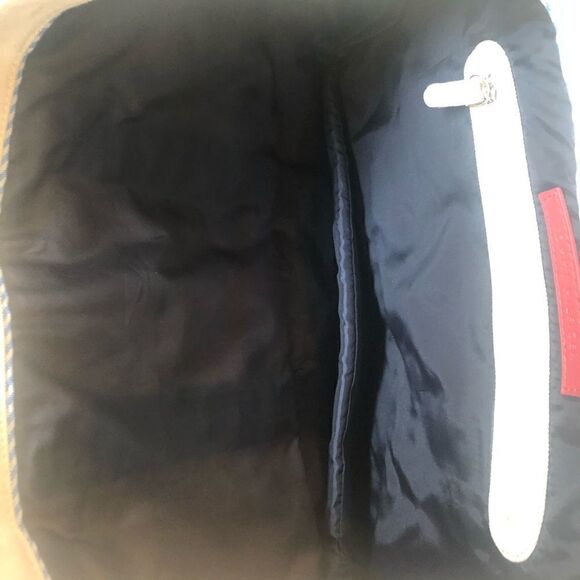 NWT Vintage Tommy Hilfiger Large Picnic Tote - Picture 4 of 5